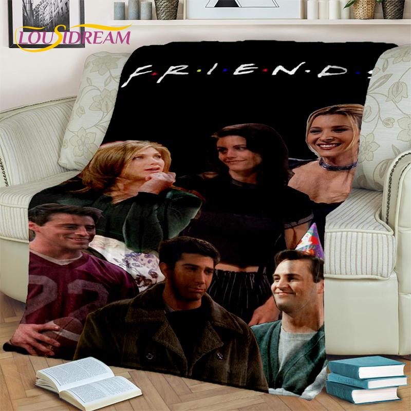 Classic Central Perk Friends TV Show Blanket,Soft Throw Blanket for Home Bedroom Bed Sofa Picnic Travel Office Cover Child Gift