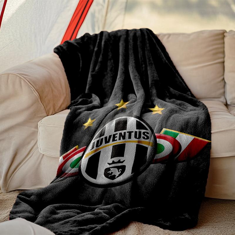 Juventus Football Club Blanket, Valentine's Day, Halloween, Thanksgiving Gift Blankets, Home Blanket for Bed and Couch Use