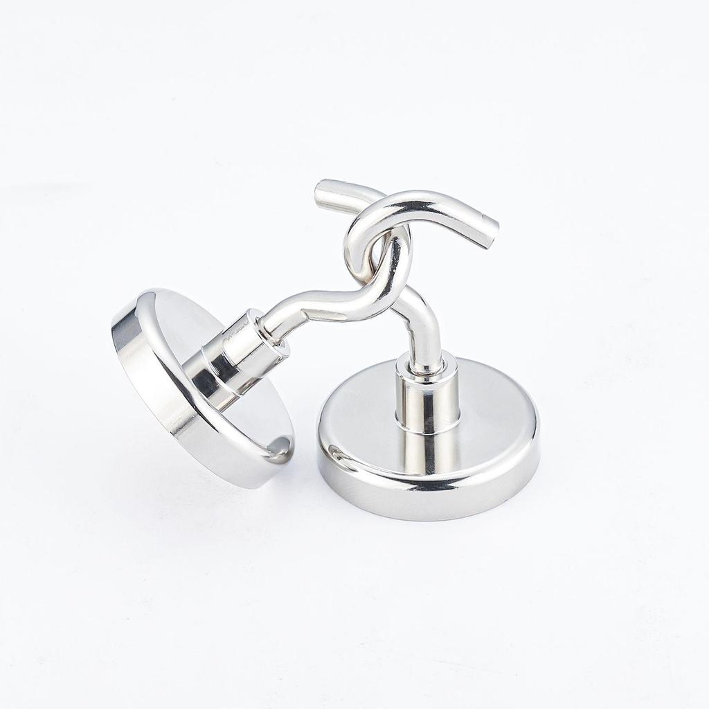 Neodymium Iron Boron Magnetic Hook: Strong, Hole-Free Round Storage Solution
