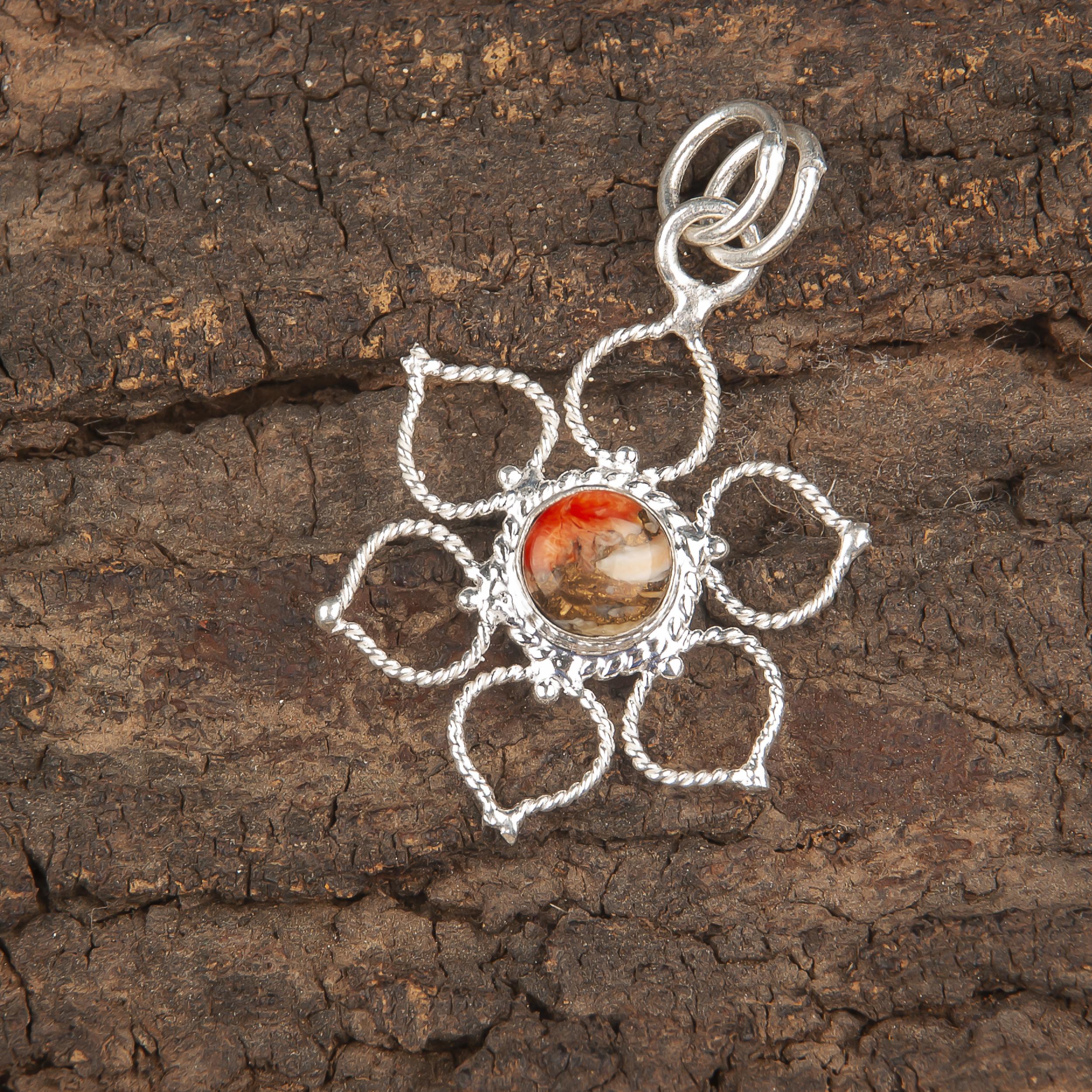 

Кулон из оранжевой медной бирюзы из стерлингового серебра 925 пробы, Ювелирные изделия с кулоном из драгоценных камней ручной работы, Подарки для жены, Серьги в подарок на свадьбу 1.44 Inches оранжевый