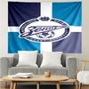 Football Club Emblem Printed Printed Tapestry, for Bedroom,Livingroom, Dormitory, Large Wall Decor, Fabric Decor Fan Birthday Gifts