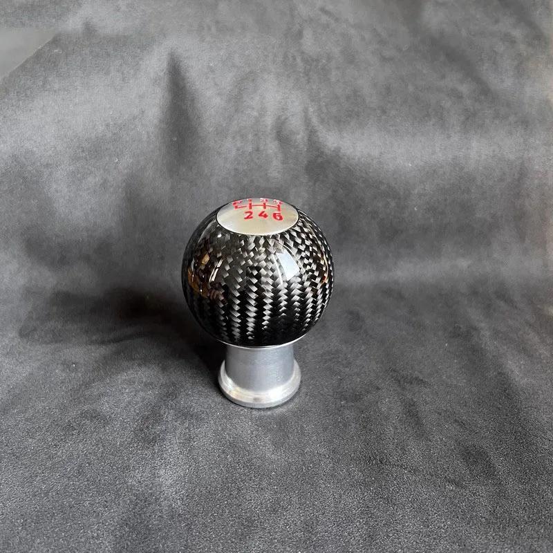 New 5 6 Speed For Mazda MX5 MX-5 Real Carbon Fiber Gear Shift Knob Gear Ball BR6speed