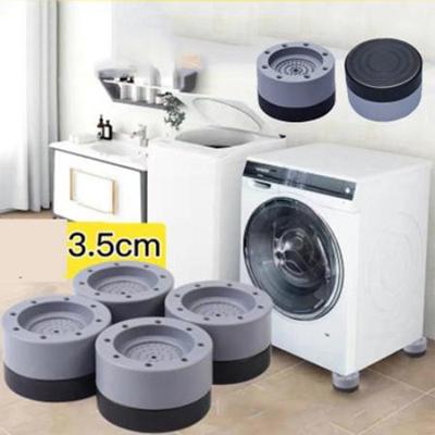 4Pcs / Set Anti Vibration Washing Machine Feet Pad Universal Washing Machine Anti-Slip Roller  Furniture Lifting Foot Base