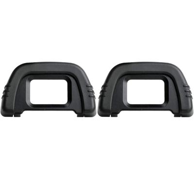 Set of 2 Nikon Compatible Eyepiece Eyecups Ideal As a Compatible with Nikon [ORGLA] DK-21 - Spare. D750, D610, D600, D7000, D90, D80, D70s, D200.