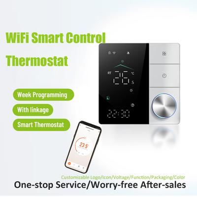 Termostat WiFi Smart Home Ogrzewanie podłogowe Woda Kocioł gazowy Termostat ogrzewania elektrycznego Programowalny Pokrętło Regulator temperatury