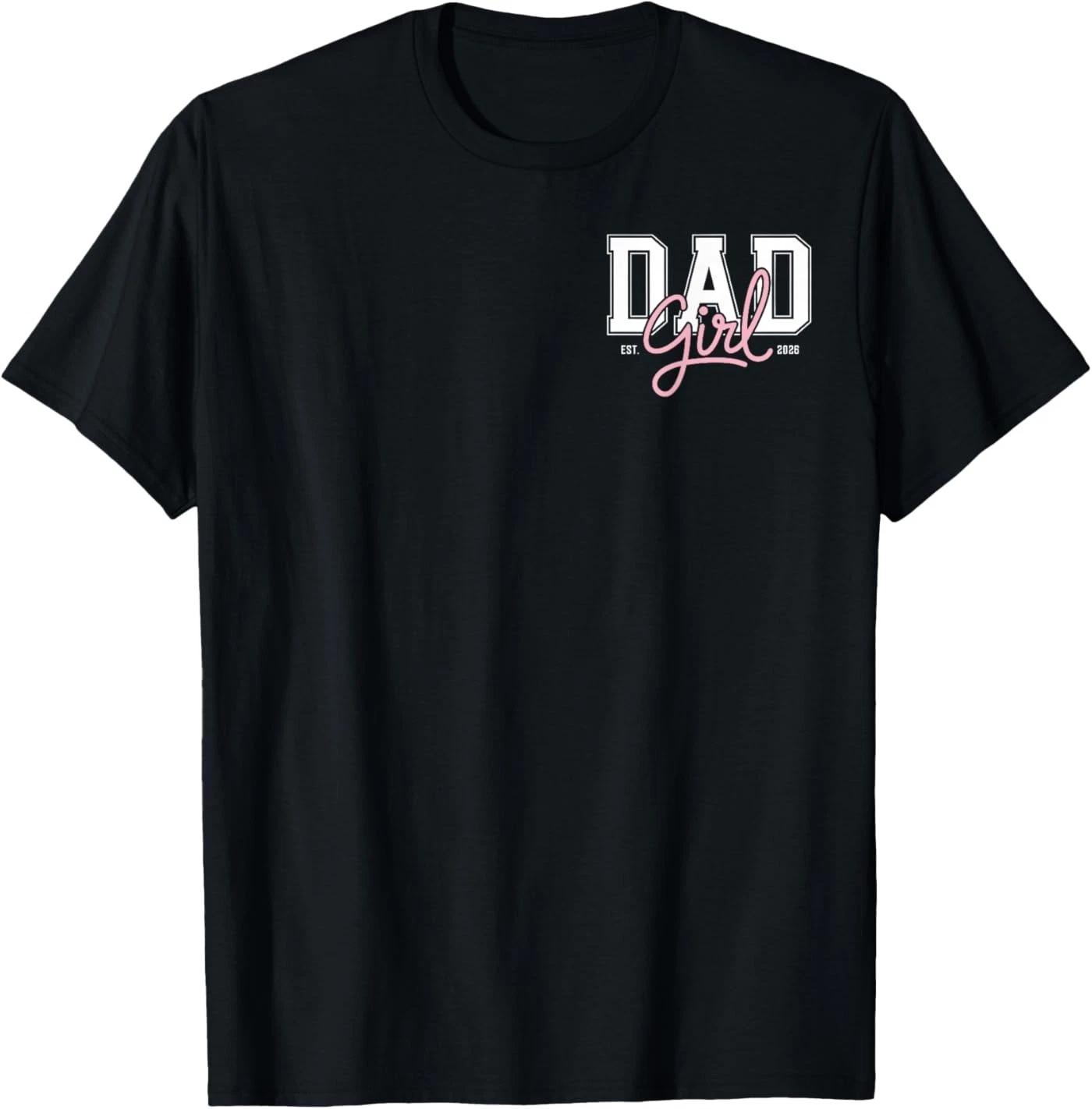 Soon to Be Daddy of Baby Girl 2026 Promoted to Daddy New Dad T-Shirt M