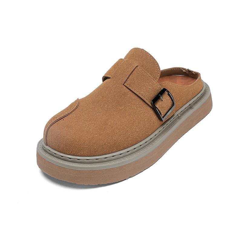 Men Casual Mule Sandals Slip On Open Heel Walking Shoes Summer Travel Footwear Comfortable Comfortable Comfortable Comfortable 39