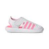 New Adidas Water Sandal Anti-Slip And Wear-Resistant Lightweight Children's Sandals White Pink Children Aged 3-7 Years Old H06320