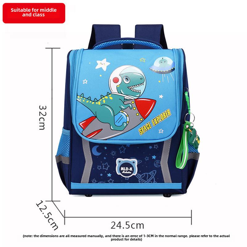 Large Capacity Waterproof Unicorn Cartoon Canvas Backpack For Kids With Breathable Design