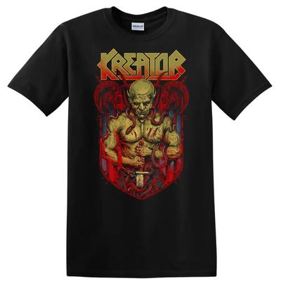 Kreator T Shirt Metal Music Graphic Tee for Concerts Festivals and Fans