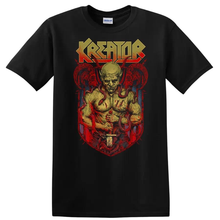 Kreator T Shirt Metal Music Graphic Tee for Concerts Festivals and Fans
