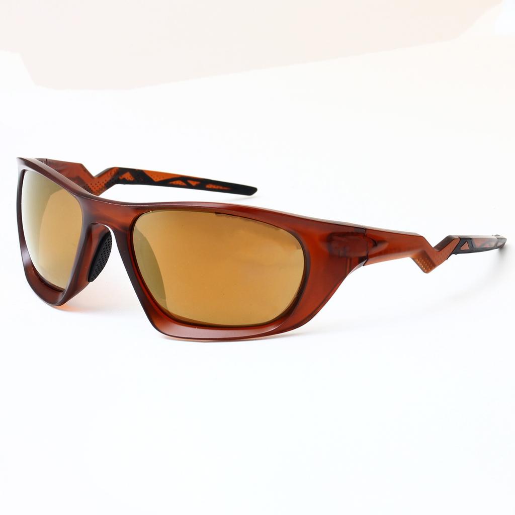 Outdoor sports, large-frame, casual, travel, cycling, retro, and stylish sunglasses for men and women