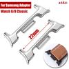 1 para złącza ze stali nierdzewnej do Samsung Galaxy Watch 8 Classic Adapter paska do Galaxy Watch 8 Akcesoria do zegarka 22 mm