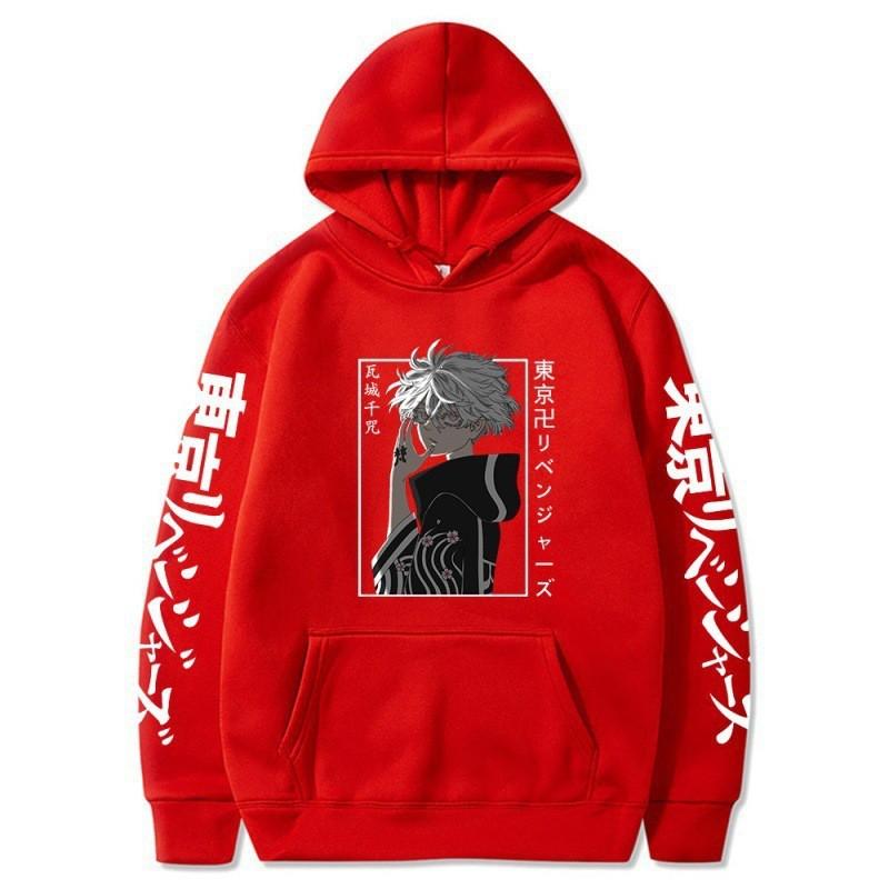 Anime Tokyo Revengers Takemichi Hanagaki Hoodie Sweatshirt Men Fall Casual Streetwear