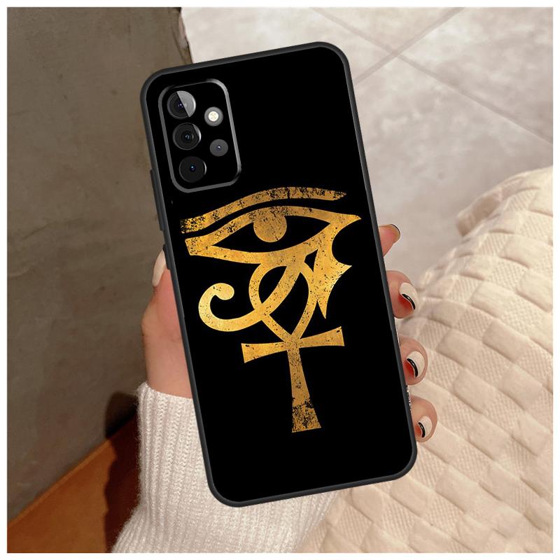 Egypt Nefertiti Anubis Ankh For Samsung Galaxy A36 A56 A16 A26 A06 A52 A53 A33 A13 A34 A54 A14 A15 A35 A55 A22 A32 Case