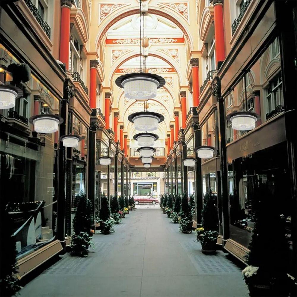 Solar Powered Solar Pendant Light 360° Wide Angle Lighting Courtyard Sensing Lamp  Patio