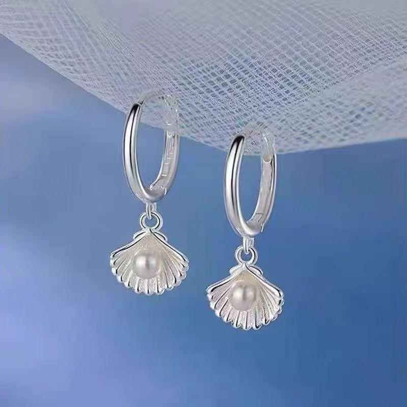 925 Sterling Silver Hoop Earrings: 2025 Modern Niche Design - Elegant & Luxurious for Women