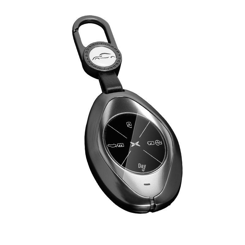 Compatible Key Cover for Xiaopeng 2022 P7/P5, 2021 G3/G3i Models - Unisex Protection & Shell Buckle