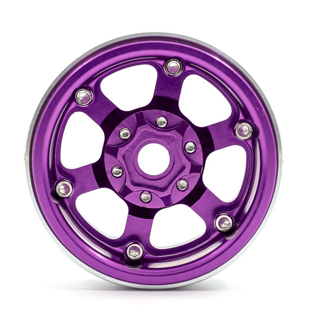 Aluminiumslegering Hjulring Beadlock 1.9in Hjulringer Nav 4 stk Erstatning for 1/10 TRX4 Axial SCX10