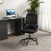 Office Chair Desk Chair Office Chair, height-adjustable, 1 headrest, 60 x 61 x 121.5 cm, Black