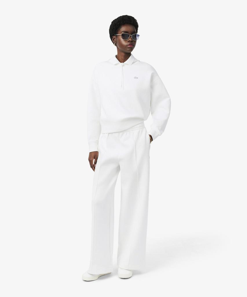 LACOSTE Women'S Double-Face Wide Track Pants Xf6620-56G 001