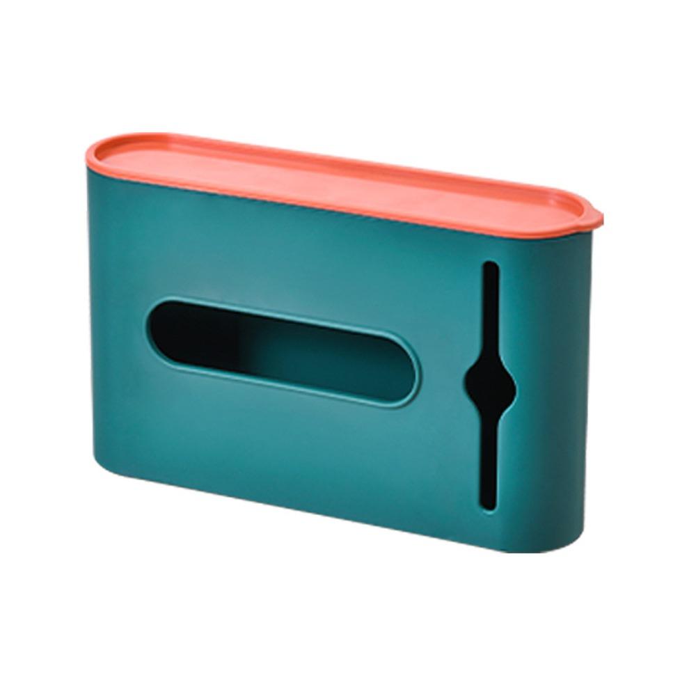 Large Capacity Trash Bags Storage Box Wall Mounted Plastic Container  for Bathroom Kitchen