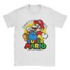 Adventure with Marios TShirts Unisex Women Funny Pure Cotton Tee Shirt O Neck Short Sleeve T Shirts Gift Idea Clothes