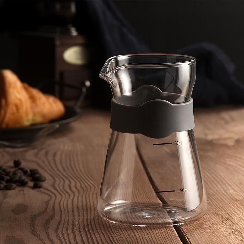 LISM Glass Pour-Over Coffee Pot Set