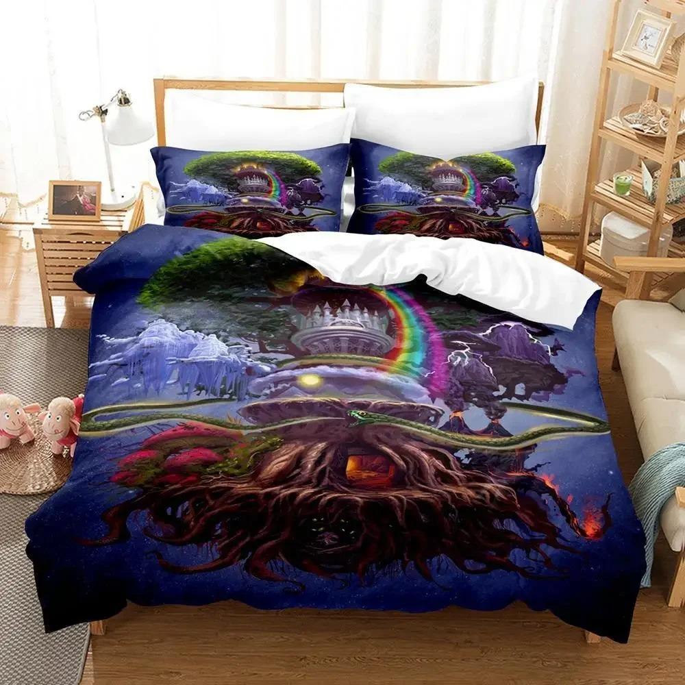 

Новый комплект постельного белья Yggdrasil Tree Runes Single Twin Full Queen King Size Bed Set Adult Kids Bedroom Duvet cover Sets Anime Bed New 70x133cm 2pcs