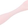 2pcs Eye Cream Applicator Stick Double Headed Silicone Jadestone Wrinkles Remove Eye Massage Tool Pink