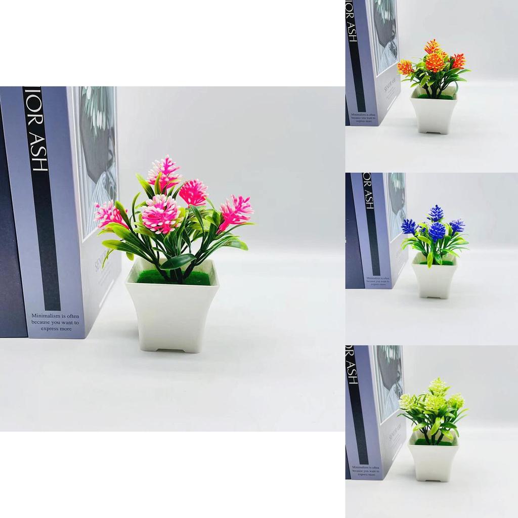 Faux Small Bonsai Tree With Plastic Craftsmanship For Indoor Decoration And Gift