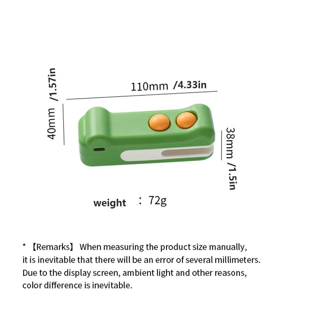Rechargeable Magnetic Sealing Machine Hand Press Food Sealer Clip Bag  Sealing Clip  Food Storage