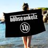 Band B-Bohse O-Onkelz Mikrofaserdecke Schnelltrocknende Strandtücher Übergröße Druck Super Saugfähige Pool-Handtuchdecke