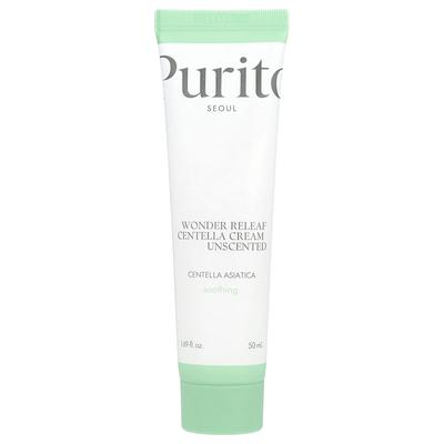 Wonder Relief Centella Asiatica Cream, Unscented, 1.69 Fl Oz (50 Ml)