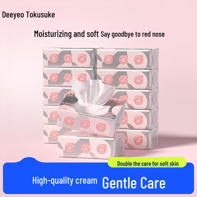 DeYou Unscented Baby Lotion Tissues