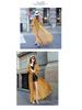 Hooded Beach Print Chiffon Cardigan for Women – Flowy, Breathable, Sun Protection Cape