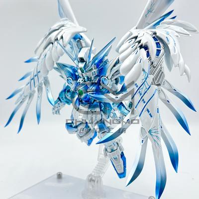 MGSD Wing Zero - Błękit Lodowcowy Edycja Limitowana Model do Składania Mech Figurki Akcji Puzzle dla Chłopców Kolekcjonerskie