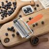 Stainless Steel Pizza Roller Puncher Effort-saving Berry Crusher Pizza Profile Puncher  Pastry