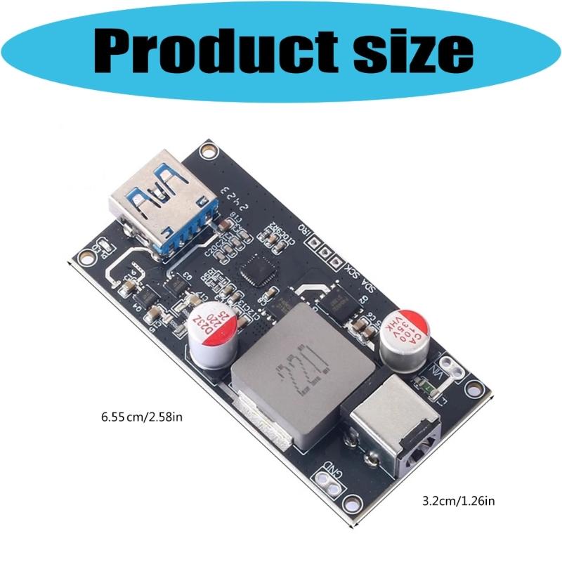 140W PD3.1 Fast Charging Module For Laptops And Smartphones With Multi Protocol Support And Safety Protections