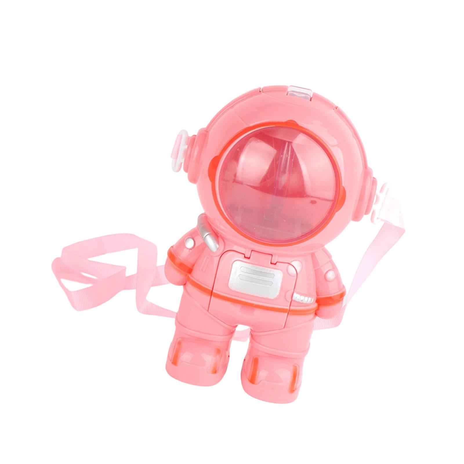 Educational Astronaut Shape Drinking Bottle Helping Children Develop Healthy Hydrations Routines During Play розовый