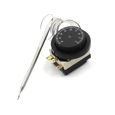 250V 16A 0-40C Temperature Control Switch Capillary Thermostat