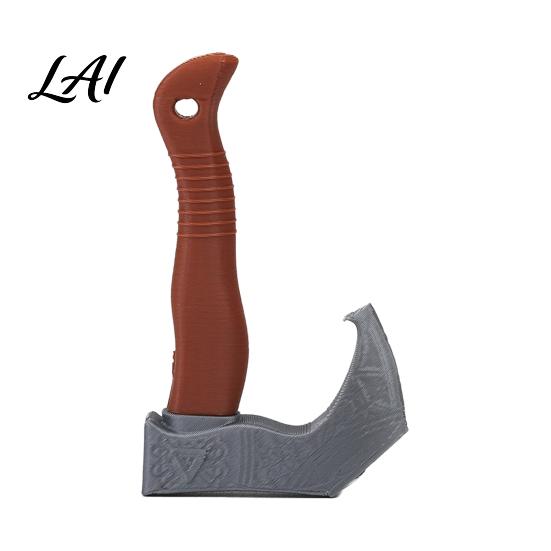 Safe PLA Plastic Decor 3D Knife/Ax/Dart/Boomerang Refrigerator Magnet for Kitchen Decor Funny Decorative Fridge Cool Gifts Colleagues with