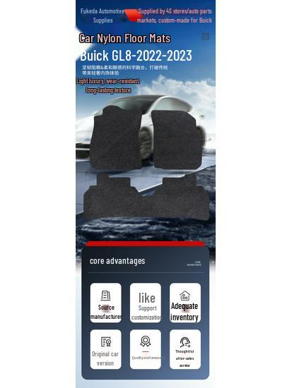 Buick GL8 2022-2023 Full Coverage Car Floor Mats