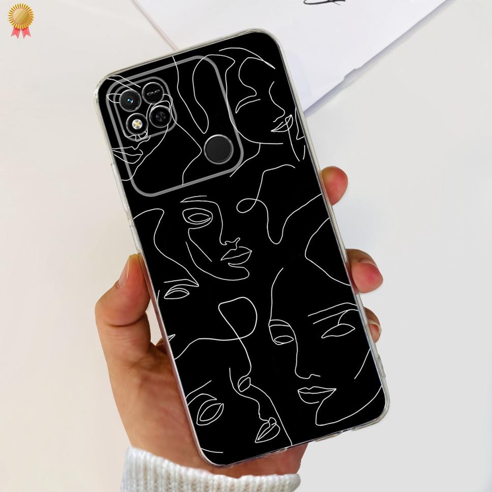 NEW Design For Cover Xiaomi Redmi 10A Case Cartoon Bumper Back Shockproof Soft TPU For Xiomi Redmi 10 10C A10 C10 Redmi10 A Bag