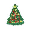 Christmas Embroidered Patches Repair Patch Self Adhesive Patch Cartoon Santa Claus Appliques For Apparel Bags Accessories