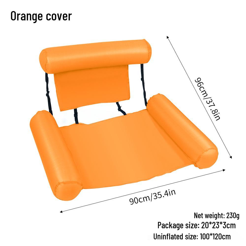 Triple-Tube Inflatable Water Hammock - Adult Folding Float Bed