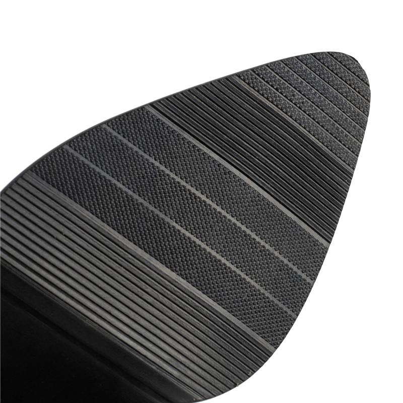 Women's High-heeled Boots, Sexy European and American Style Thick-heeled Knee Boots, Autumn and Winter New Large-size Boots