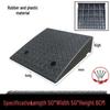 Curb and Threshold Ramp Mat - Rubber Slope for Home or Car Use