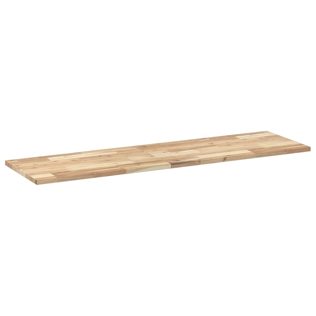Floating Shelf 120x40x2 cm Solid Acacia Wood Untreated