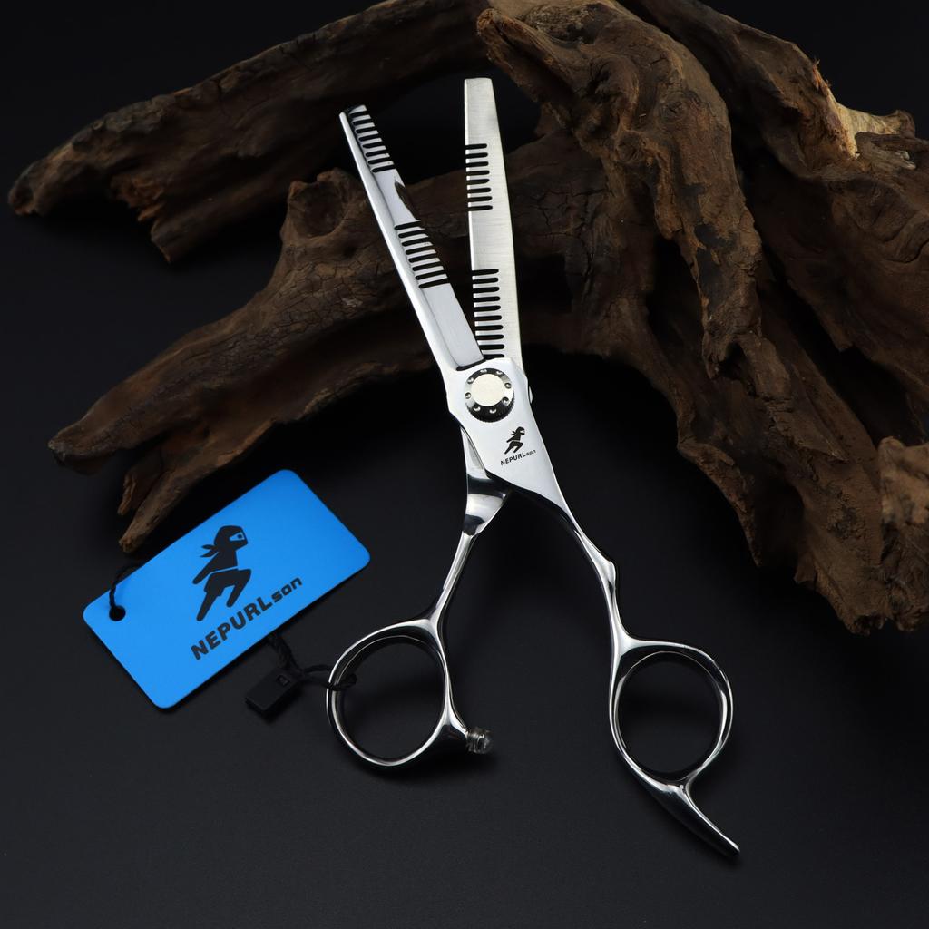 6.0 Inch Xc-13 Nepson, Non-Marking Double-Sided Teeth, Hair Scissors, Hair Scissors, Tooth Scissors, Thin Scissors, Double